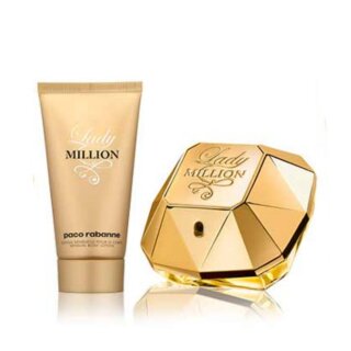 Paco Rabanne Lady Million 50 ml Eau de Parfum + 75 ml Body Lotion