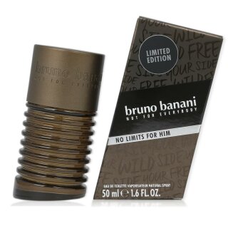 Bruno Banani No Limits For Him Eau de Toilette 50 ml
