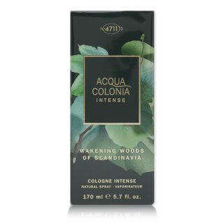 4711 Acqua Colonia Intense Wakening Woods of Scandinavia Cologne Intense 170 ml