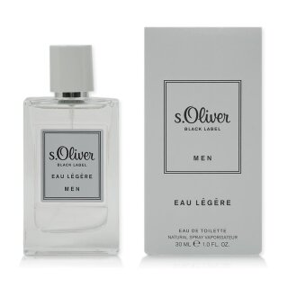 S.Oliver Black Label Eau Legere Men Eau De Toilette 30 ml