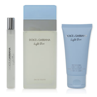 Dolce & Gabbana Light Blue Femme Eau De Toilette 100 ml + EDT 10 ml + BC 50 ml