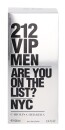Carolina Herrera 212 VIP MEN Eau de Toilette 100 ml