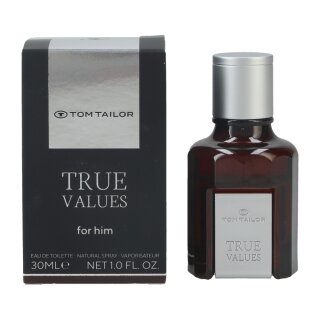 Tom Tailor True Values for Him Eau de Toilette 30 ml