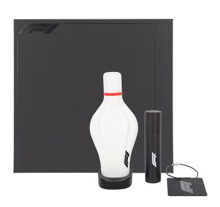 F1 Race Collection Neeeum White Duft-Set Eau de Toilette 75 + 15 ml - Gepäckanhänger - Silikonständer