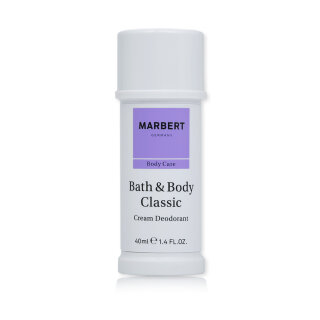 Marbert Bath & Body Classic Cream Deodorant 40 ml