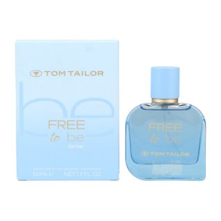 Tom Tailor Free to be Woman Eau de Parfum 50 ml