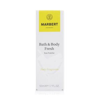 Marbert Bath & Body Fresh Eau Fraiche 50 ml