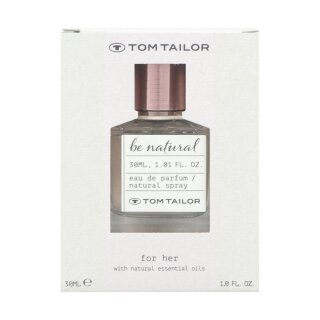 Tom Tailor be natural Woman Eau de Parfum 30 ml