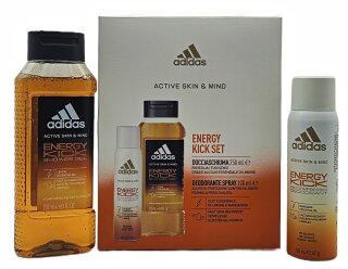adidas Energy Kick SET Deo Body Spray 100 ml + Showergel 250 ml