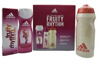 adidas Fruity Rhythm (W) SET EDT 75ml + SG 250ml + Bottle
