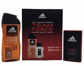 Adidas Team Force SET Eau De Toilette 50 ml + Duschgel 250 ml