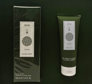 Annayake Dojou Geschenkset for him Eau de Toilette 100 ml + Duschgel 75 ml Set