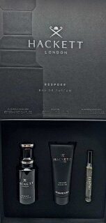 Hackett Bespoke Set 100 ml Eau de Parfum + 100 ml Shower Gel +10 ml Travel Spray